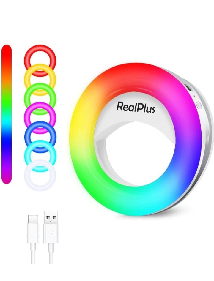 Лампа кольорова RGB Phone Ring Light