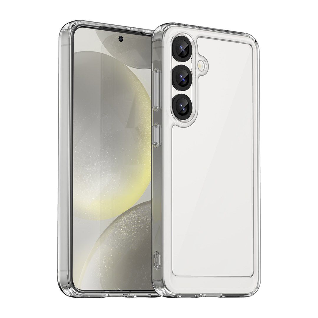 Etui z żelową ramką na Xiaomi Poco X7 Outer Space Case - przezroczyste