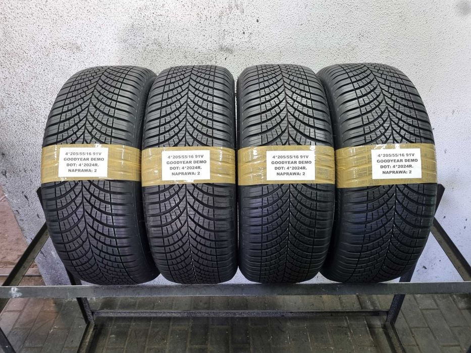 205/55/16 91V Goodyear Vector 4S Gen-3 KOMPLET MONTAŻ WySYŁKA K-lin