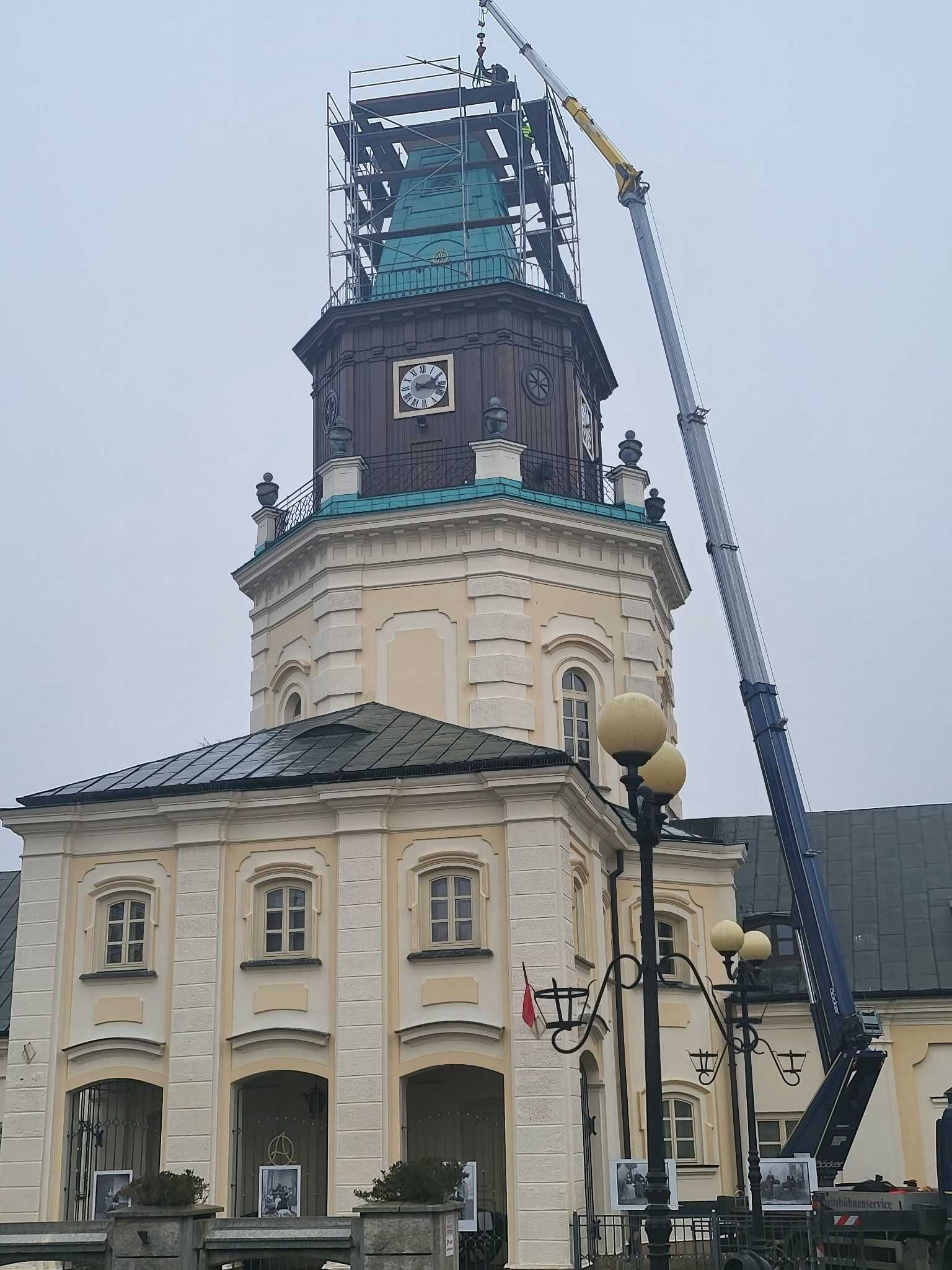 Usługi dźwig dekarski żuraw dekarski wynajem hds