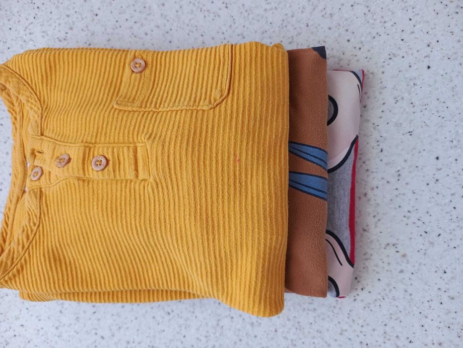 Sześć bluzek dla chlopca