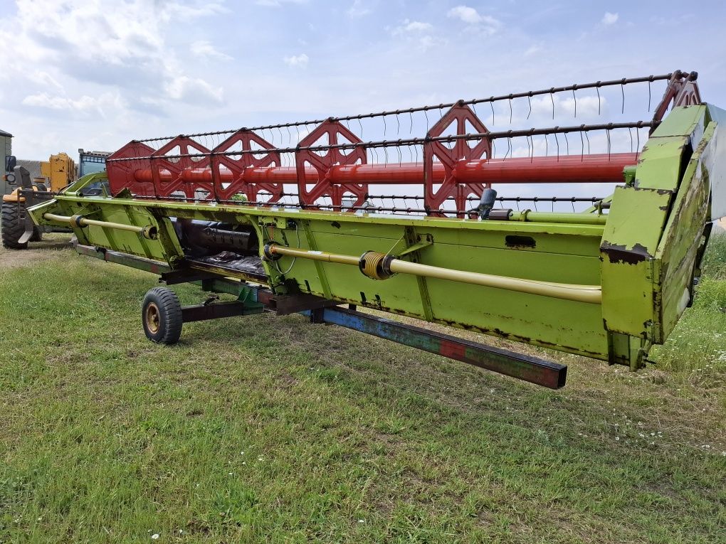 Heder claas C660 93r gruby slimak wozek