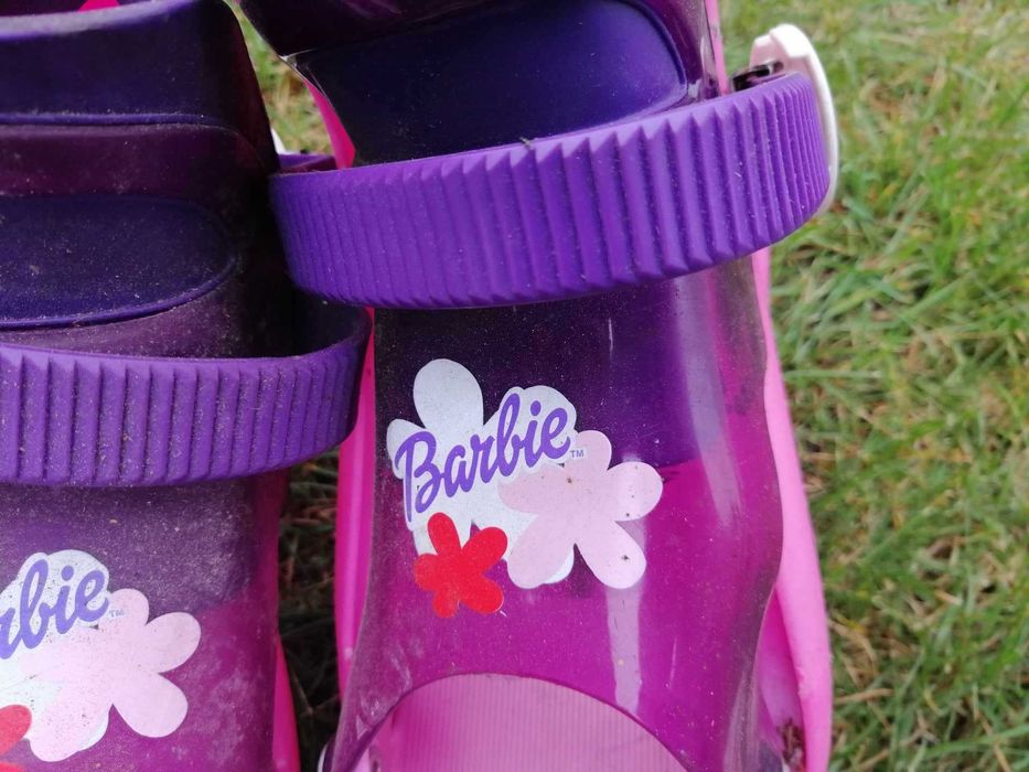 rolki Barbie różowe dł 19,5cm-23,5cm regulowane