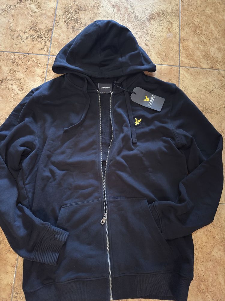 Чоловіча зіп худі Lyle & Scott Zip Through Hoodie ML420VOG