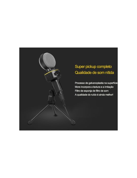 Microfone Condensador QRA-T600