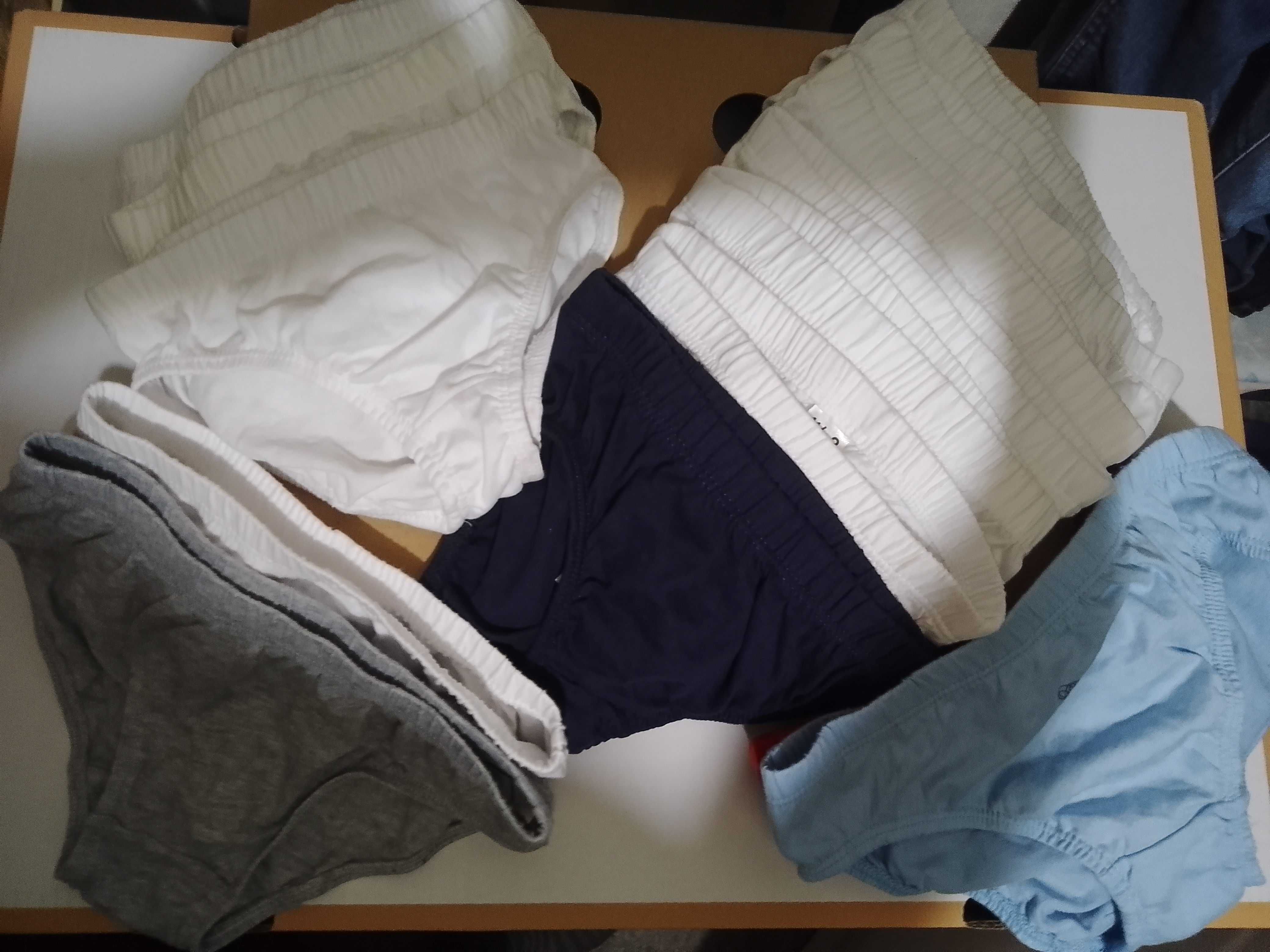 Majteczki niemowlęce.Bawełna.1 1/2-2lat, 2-3lat.86-92cm.14 sztuk.Nowe.