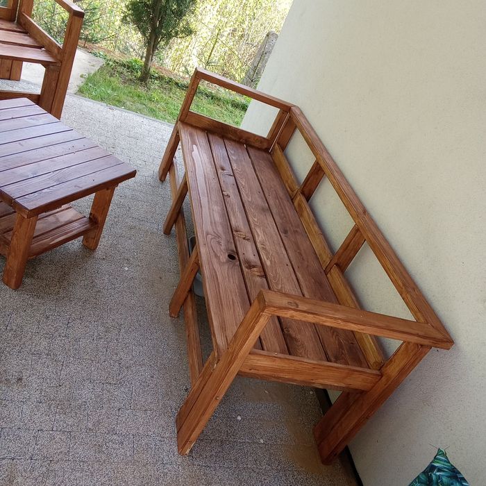 Narożnik ogrodowy tarasowy 195/195