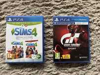 Sims 4 i Gran Turismo ps4 playstation gry stan bdb