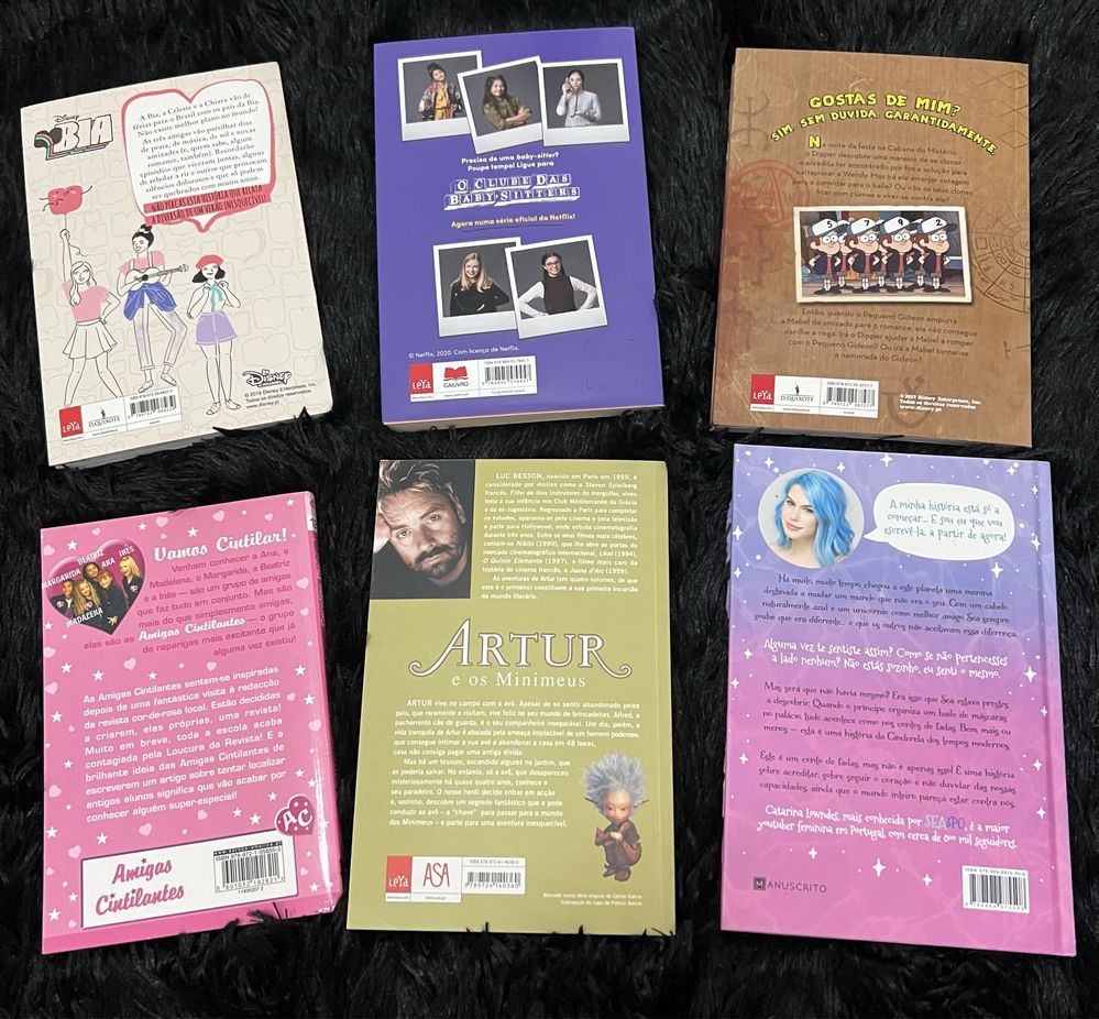 Conjunto Livros Juvenis Menina NOVOS