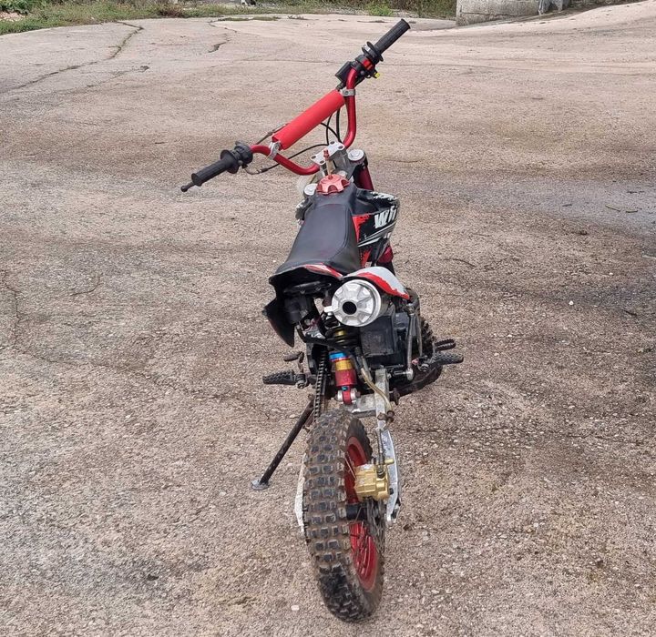 Pitbike 125cm3 com banco restaurado