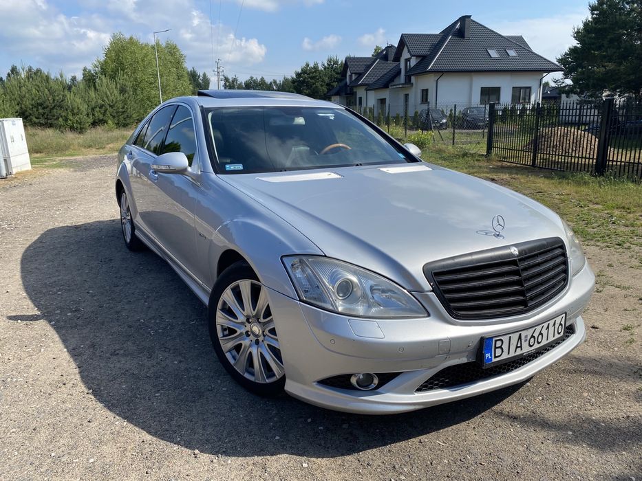 Mercedes W221 3.5 benzyna + gaz pakiet AMG