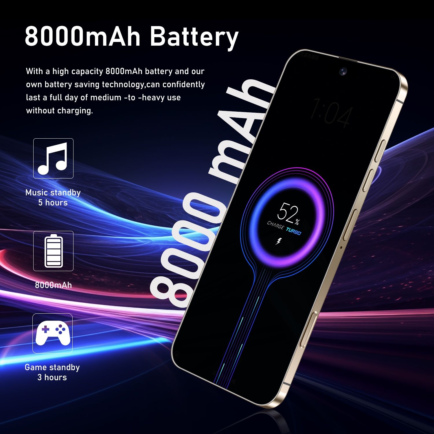 Смартфон і16 PRO MAX 7.3 дюйма