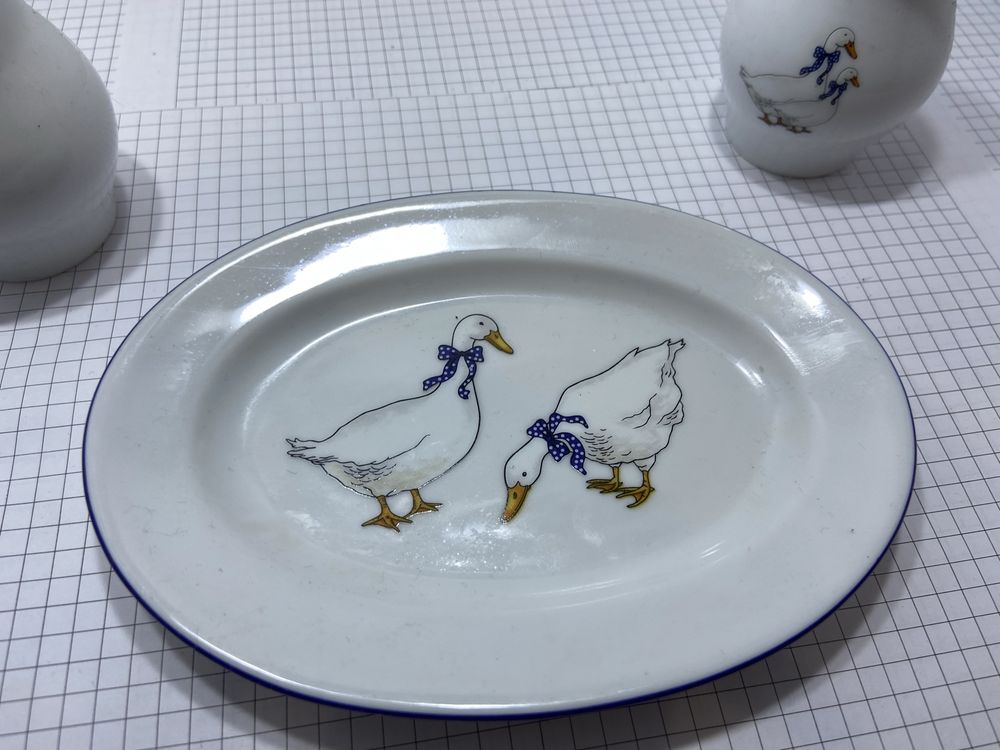 Спецовник фарфор Гуси