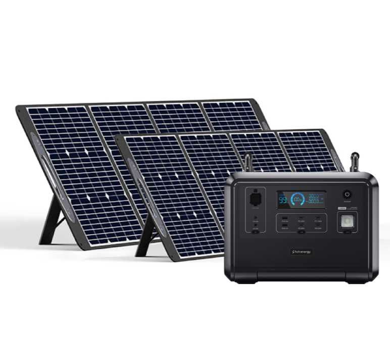 Зарядная станция Fich Energy + Солнечная панель, Комплект