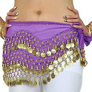 taniec brzucha bellydance chusty do tańczenia z monetkami