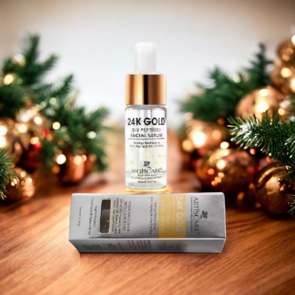 Serum z peptydami i 24k złotem