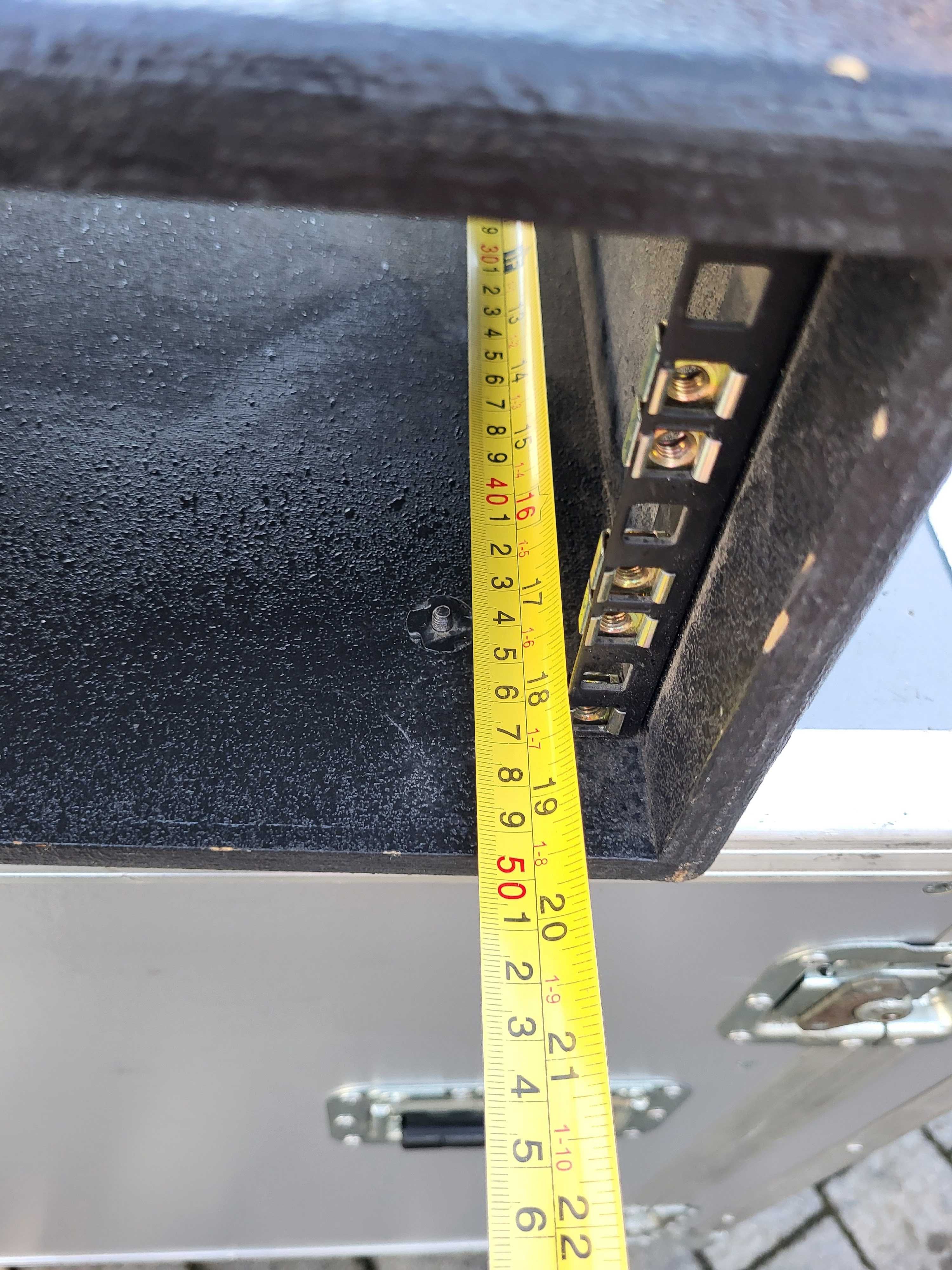 Moduł RACK 3U 2x szyna - 46cm pomiędzy // faktura