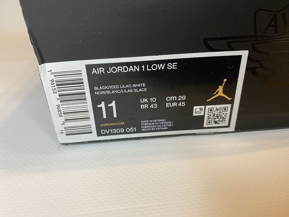 Новые ОРИГИНАЛ кроссовки Air Jordan 1 Low SE