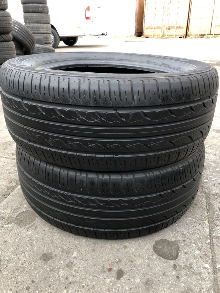 Opony używane Kumho 235/55r17 99V Solus KM15 - 2szt Dot2206 5mm