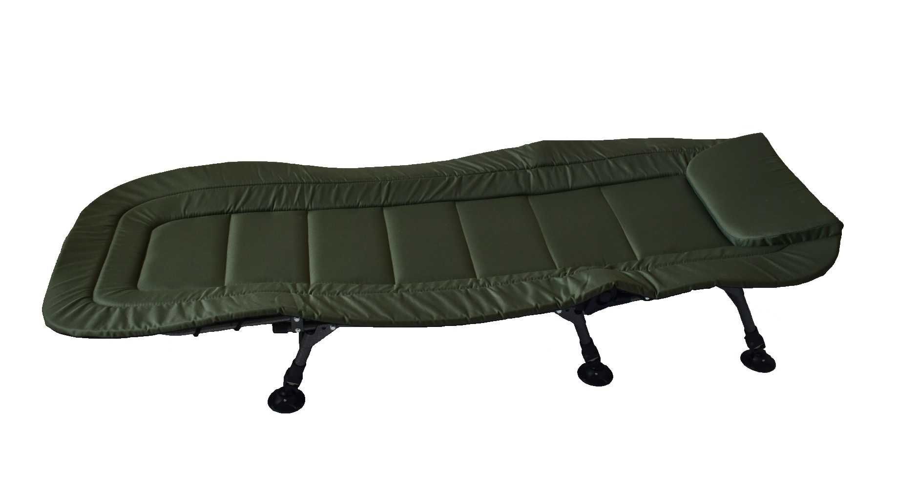 Раскладушка кресло карповая Vario Bad-1 компактная стальная 6 ног