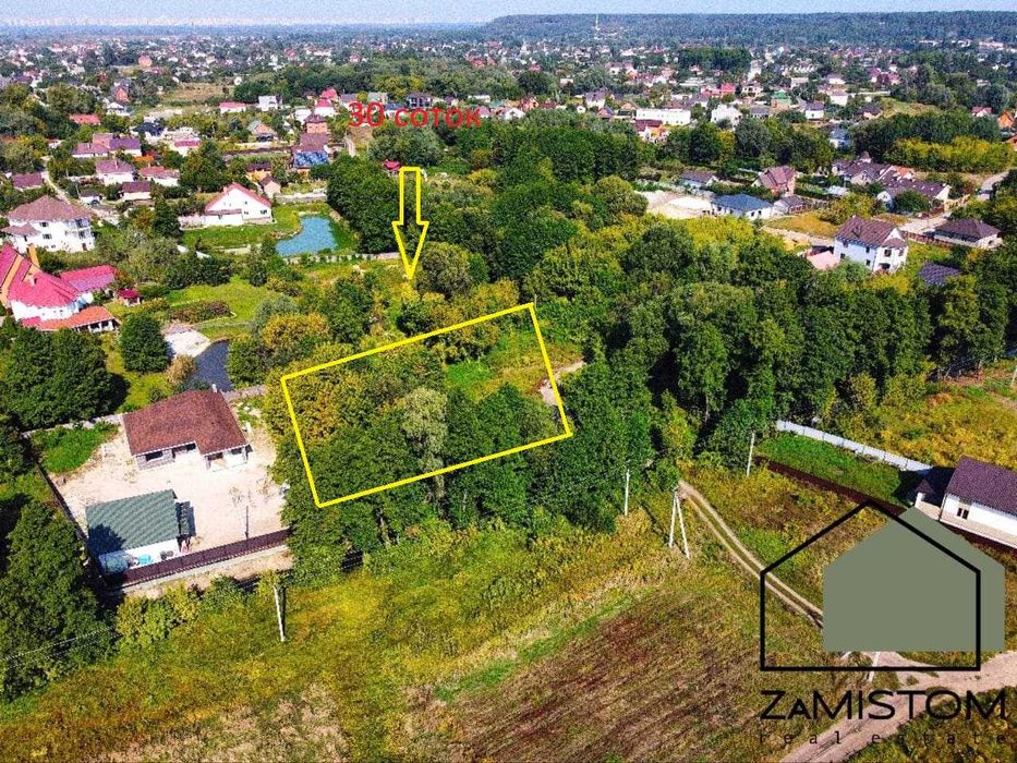 ‼️‼️Продам‼️‼️‼️№431. Продаж ексклюзивної ділянки 30 соток в с. Гнідин