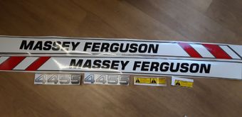 Naklejki Massey Ferguson 4455 ,5455 ,5465, 6465 ,6475 inne modele