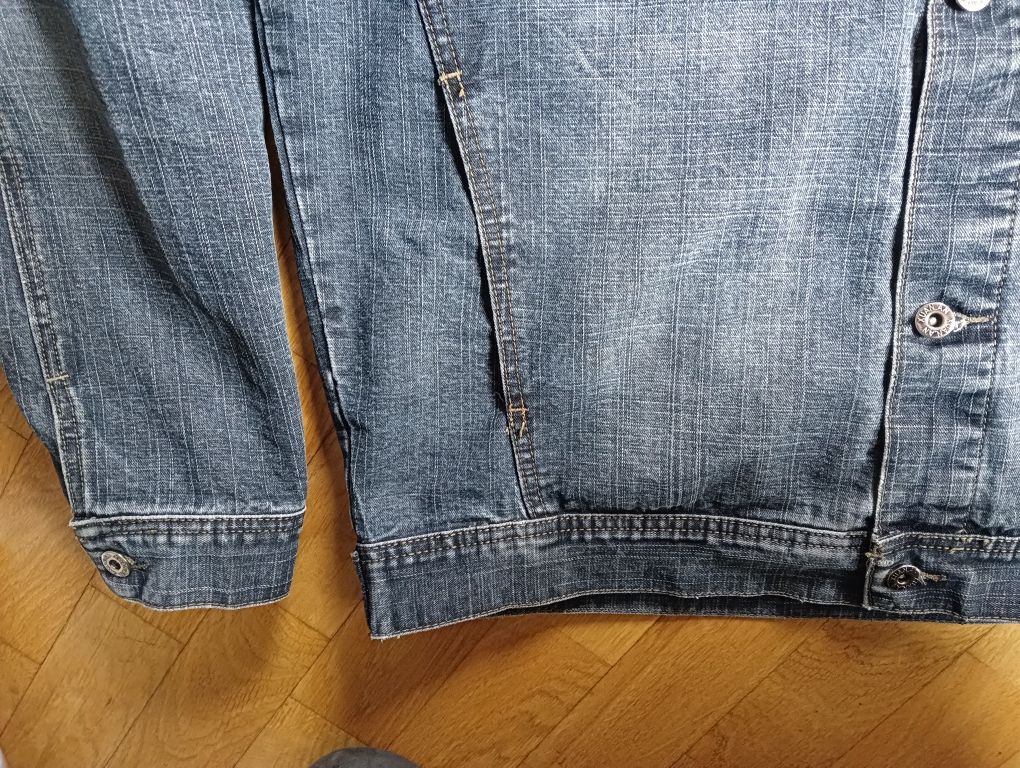 Kurtka bluza katana jeansowa XL western j. lee levis bawełna elastan