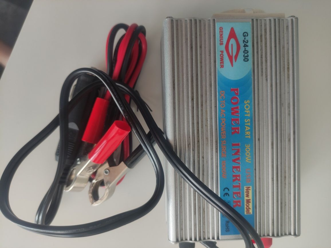 Przetwornica z 24V na 220V(300watt)