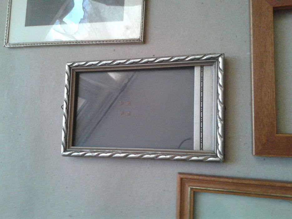 Vintage Rama nr 7 na obrazek, ramka na zdjęcia. Autentyk z dawnym lat