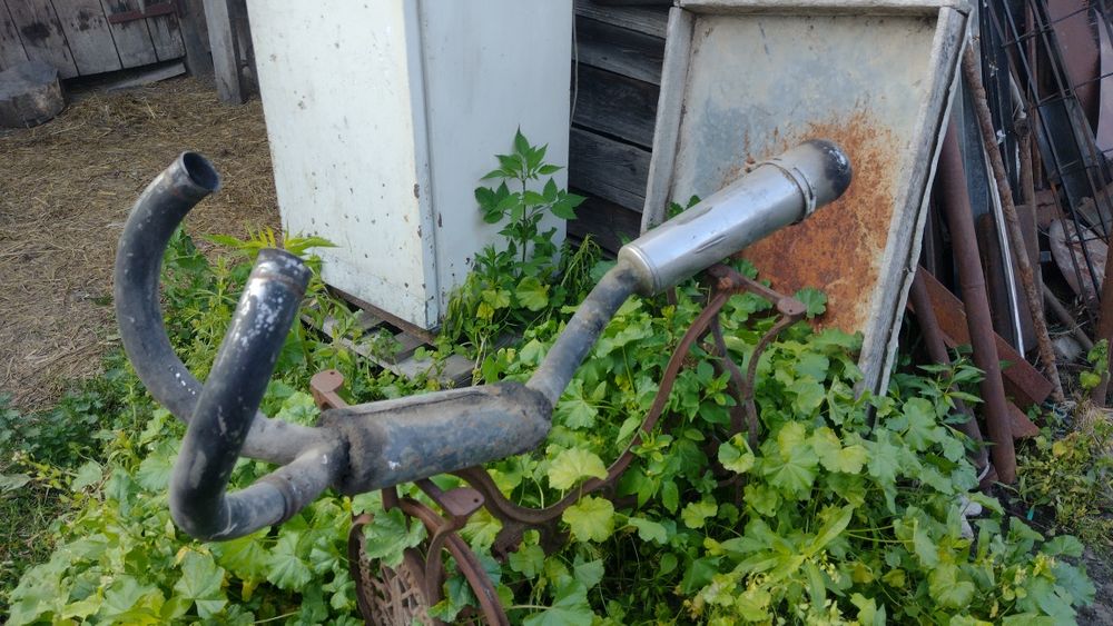 Вихлопна на яву кастомна прямоток