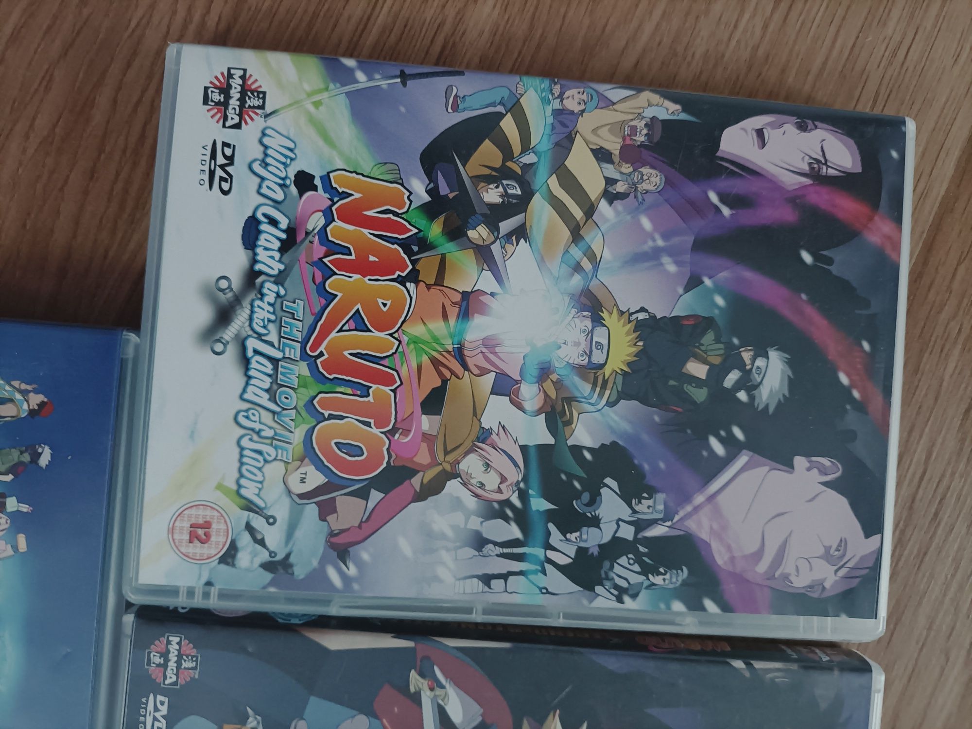 3 Filmy DVD Naruto Unleashed