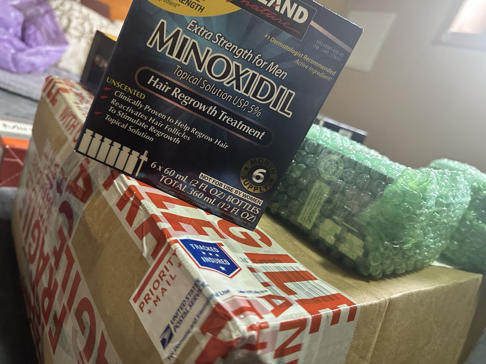 Minoxidil kirkland 100 % Original