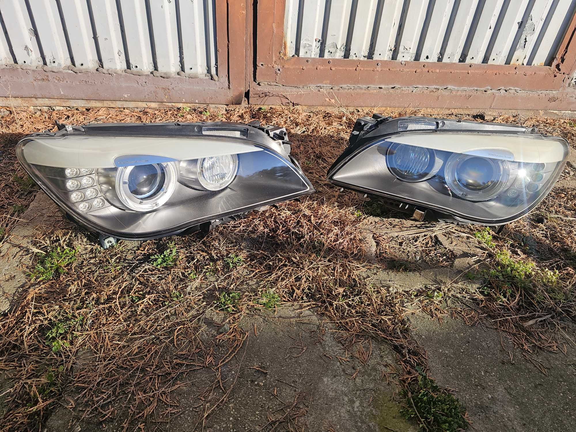 Reflektor Lampa Lampy Prawa Lewa Xenon Skrętny BMW 7 F01 F02 Europa