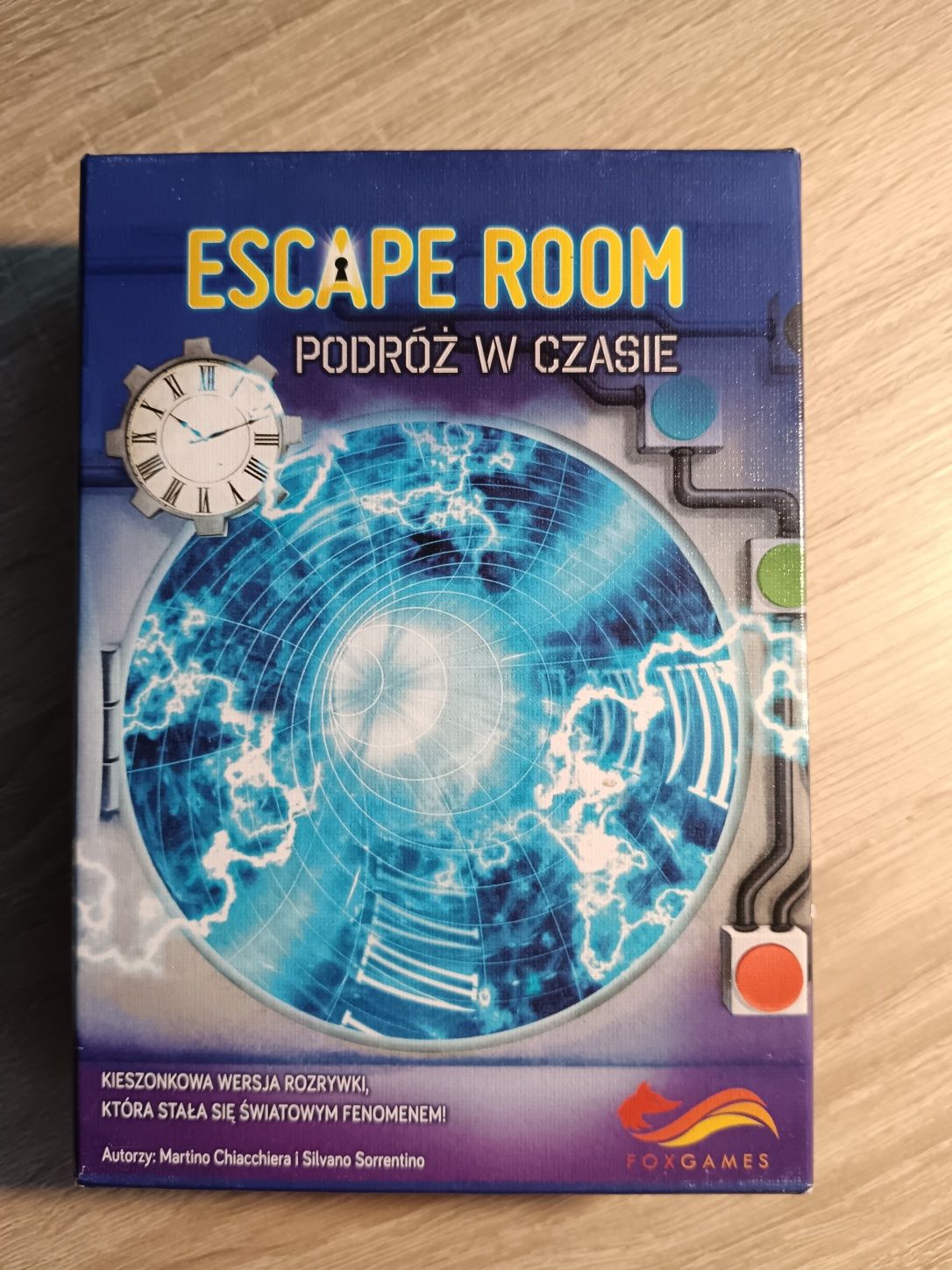 Escape room Podróż w czasie gra planszowa