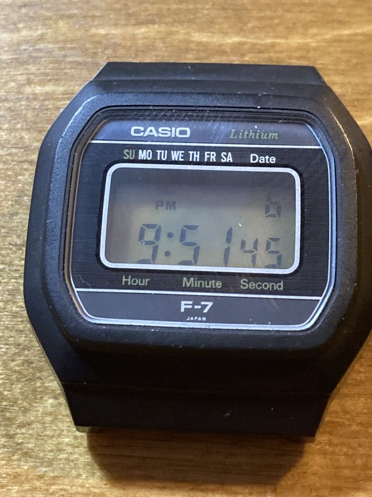 Casio F7 vintage japan