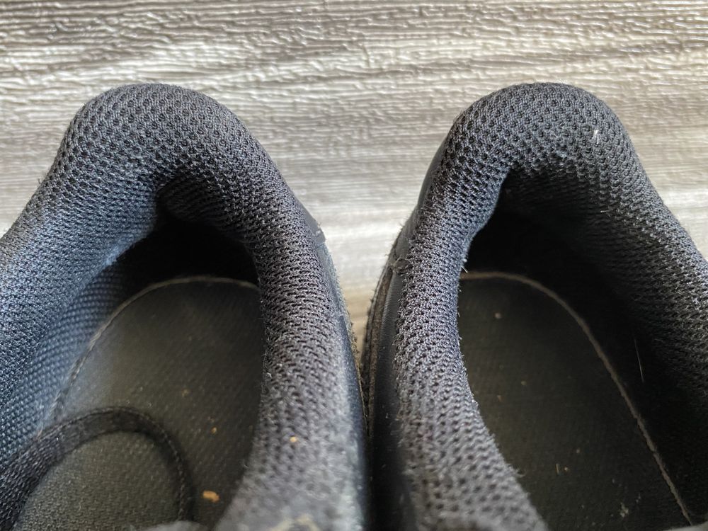 Nike Air Force one low, triple black, rozmiar 38, stan bardzo dobry