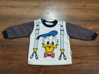 Bluza niemowlęca dla chłopca kaczor donald R.68/74 cieplejsza