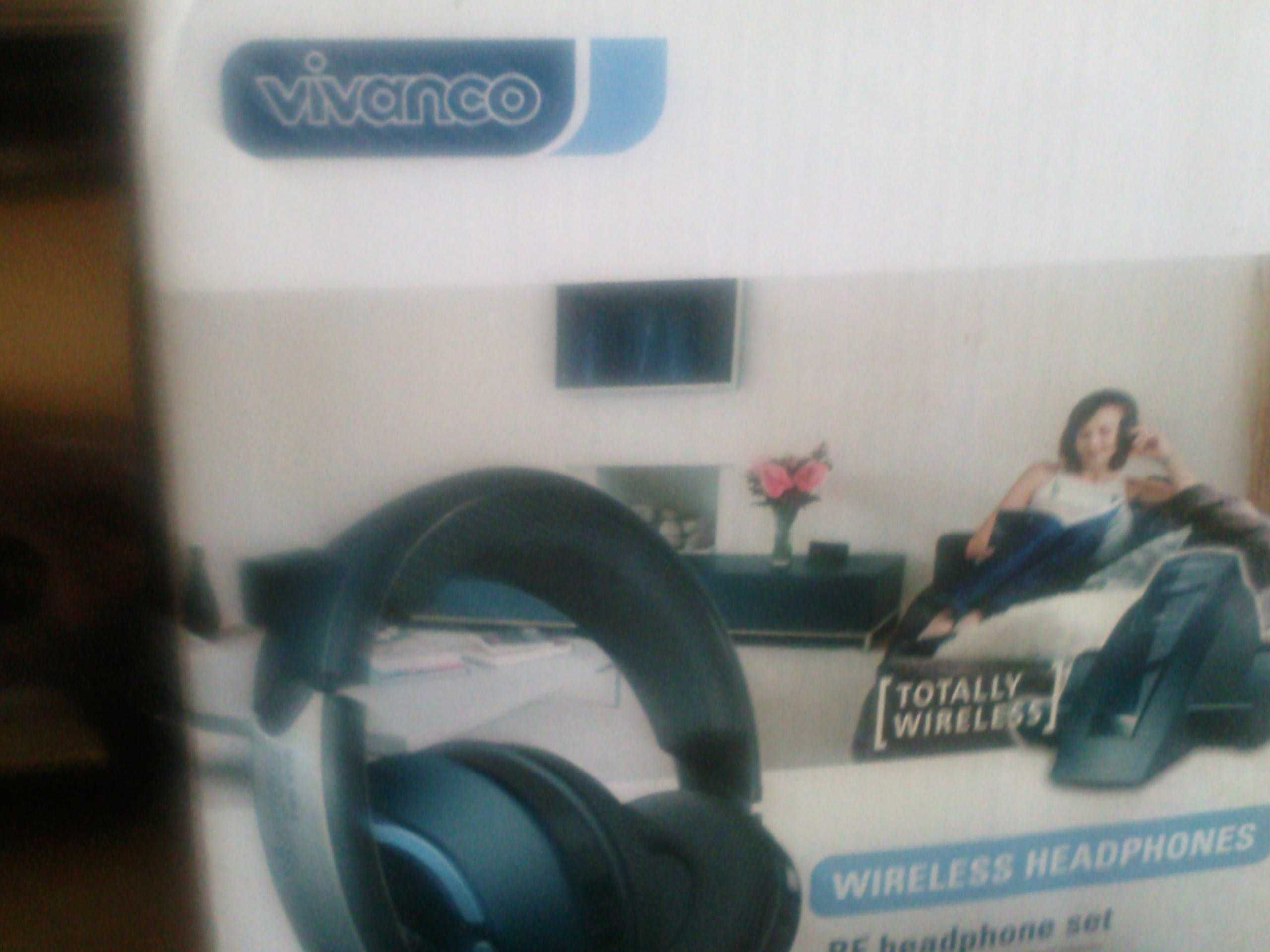 Słuchawki bezprzewodowe VIVANCO FMH 6150-Nie używane!