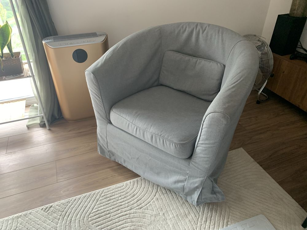 Wygodny Fotel IKEA Tullsta jak nowy, bez śladów użytkowania