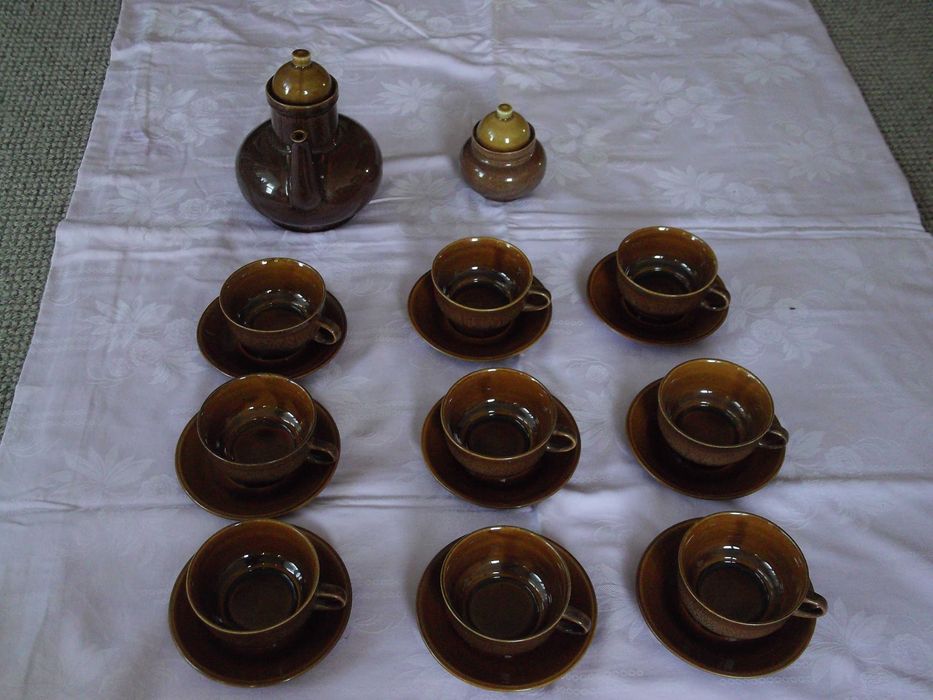 Serwis kawowy  Nefryt  Ceramika Mirostowice