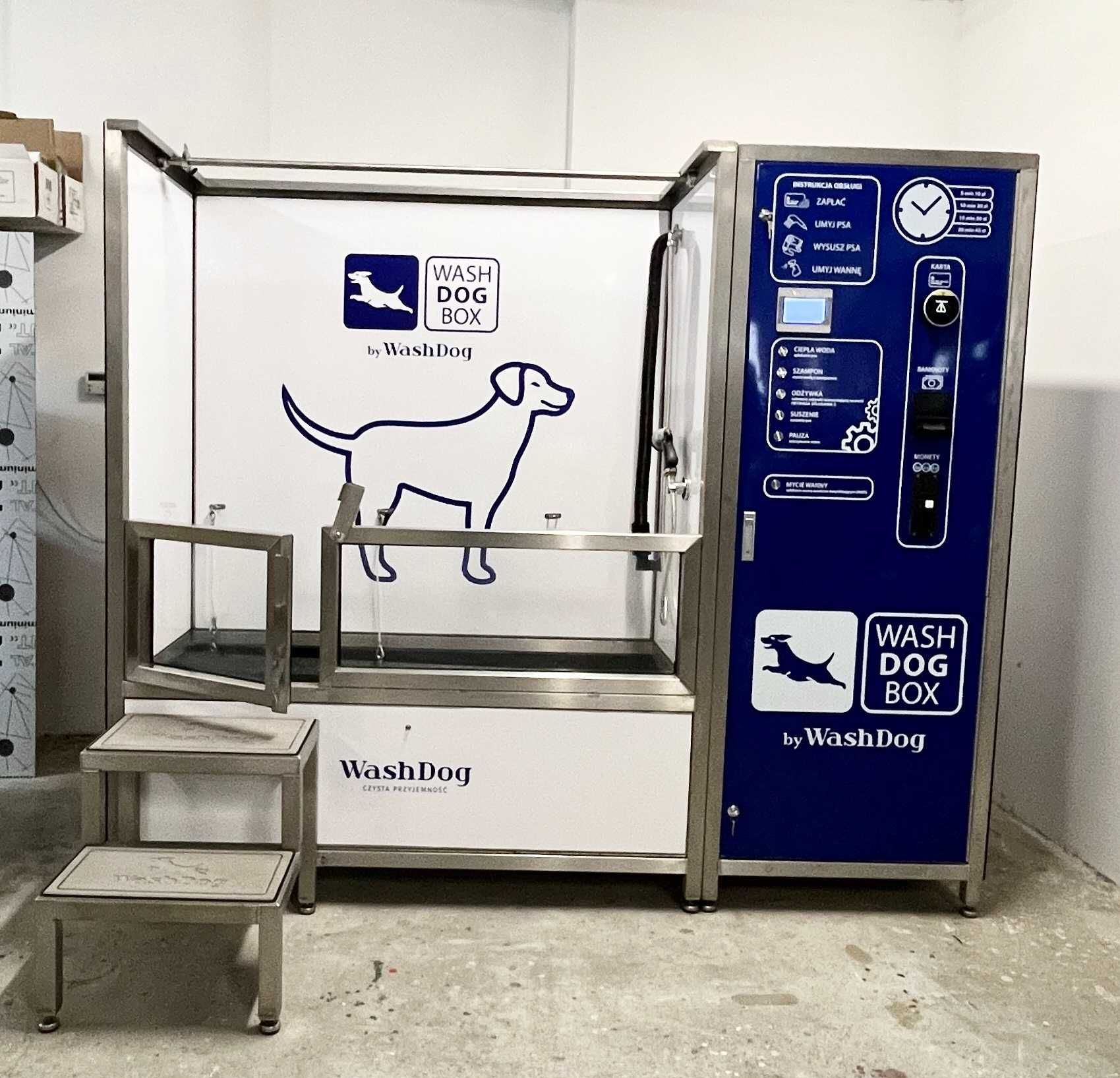 samoobsługowa myjnia dla psa - Wash Dog BOX (używana, na gwarancji)