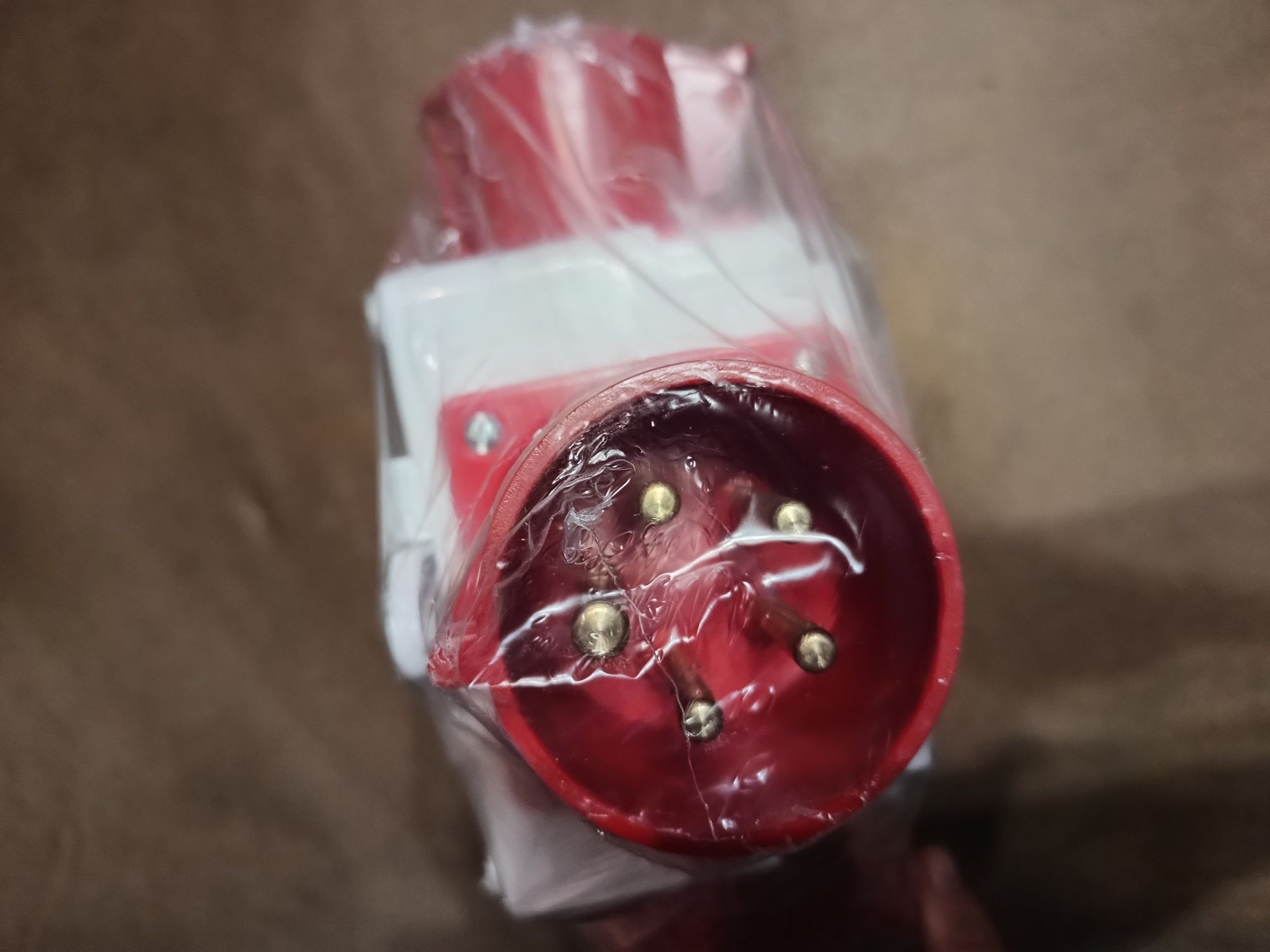 Gniazdo Elektryczne rozgałęźnik Tarel szary