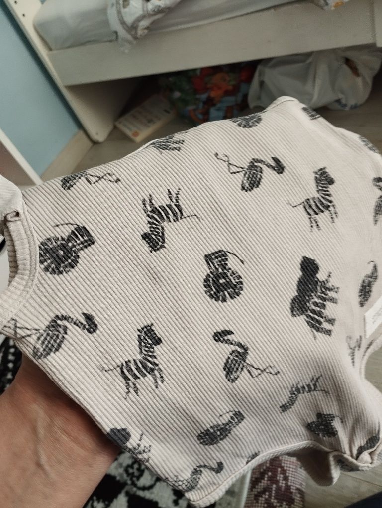 Body na ramiączka prążek 80cm