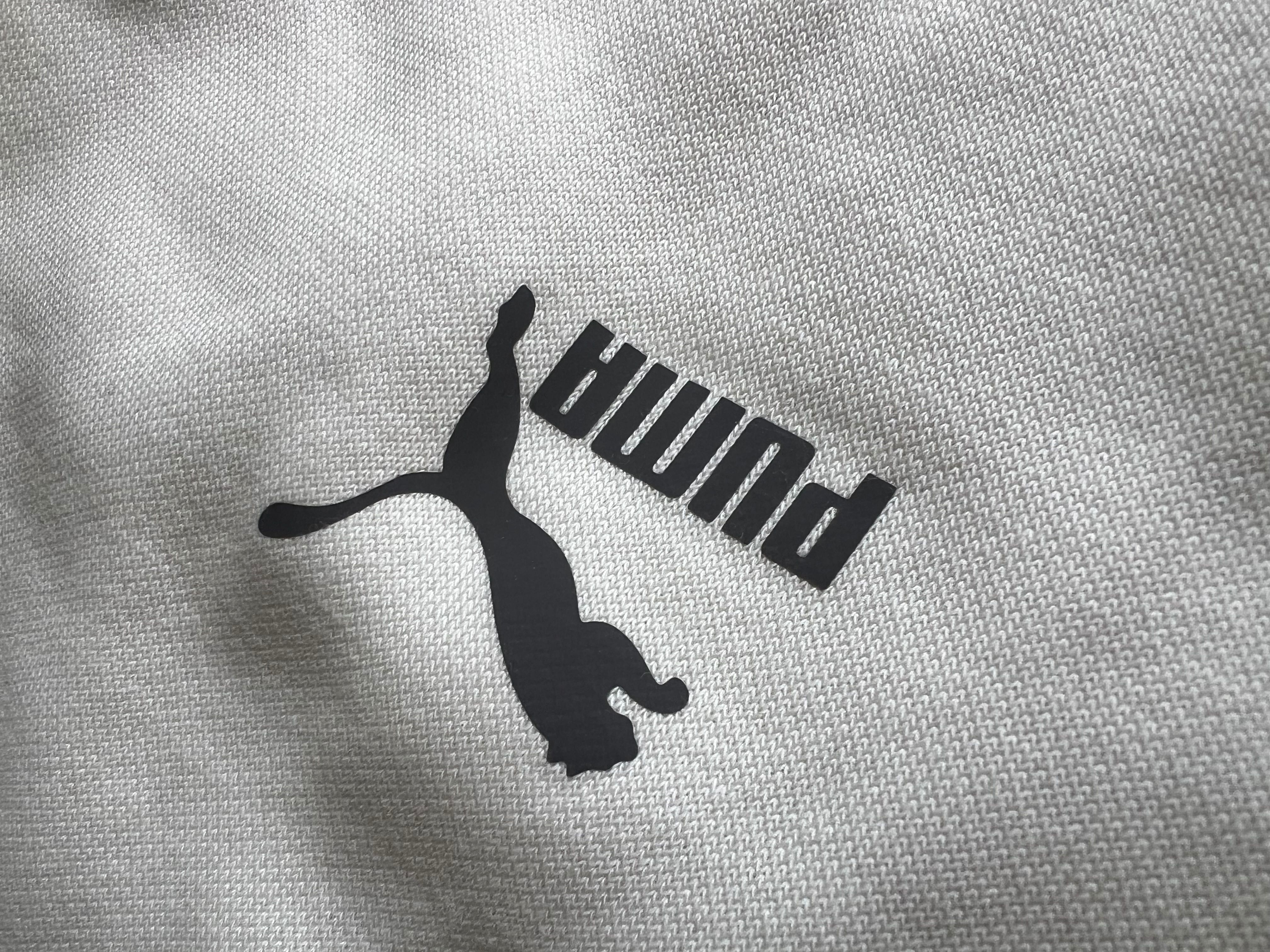Трендовий та стильний світшот кофта спортивна Puma біла кремова худі