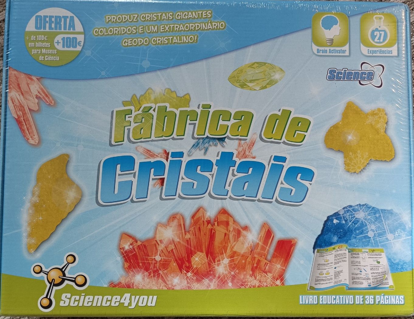 Novo: Fábrica de cristais - Science4you