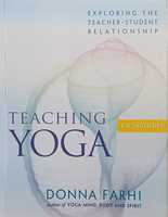 Książka Teaching YOGA Donna Farhi po angielsku