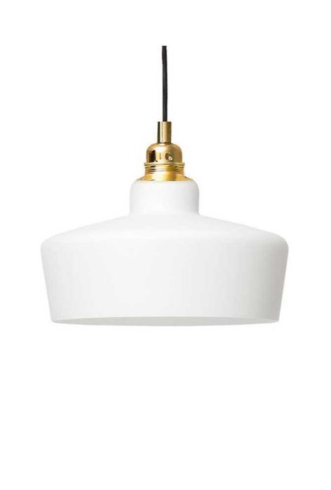 Lampa wisząca LONGIS III WHITE KASPA złota