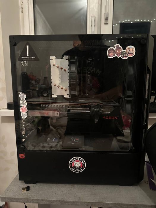 Ігровий пк, razen 5 3600x, radeon 6800xt