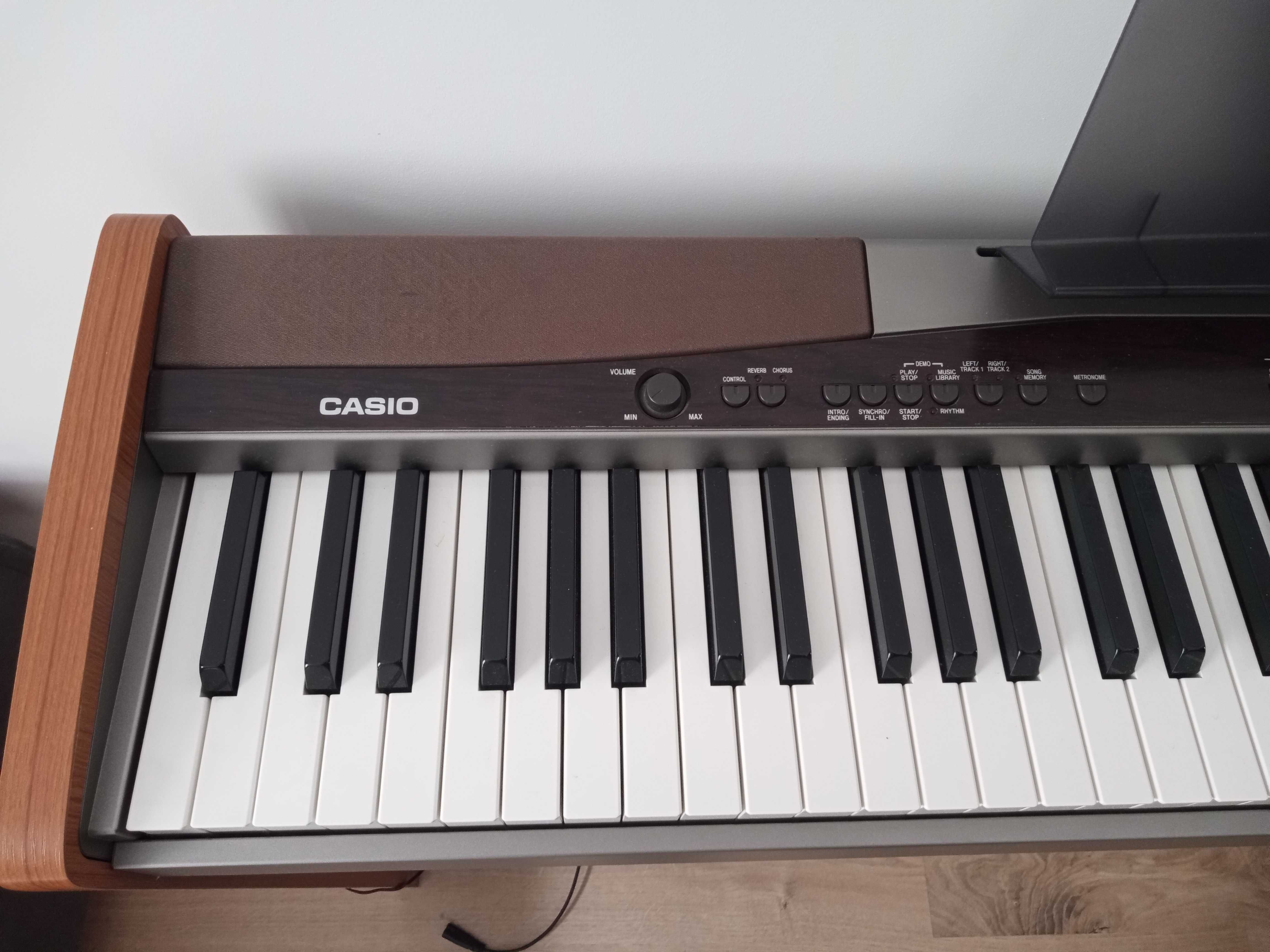 Pianino cyfrowe Casio Privia PX-100. Klawiatura ważona + stand