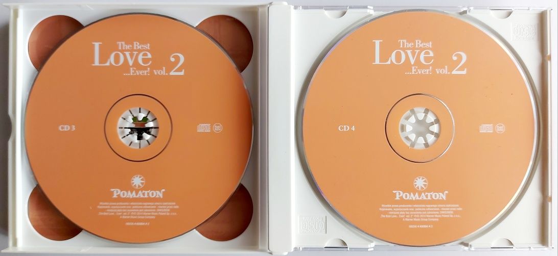 The Best Love...Ever vol.2 4CD Box 2014r Shakira A-HA Lobo Coldplay